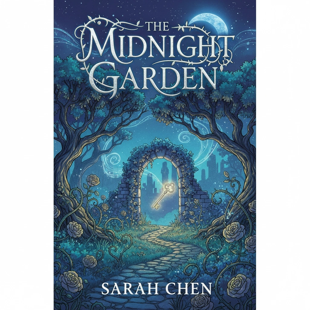 Fantasy Book Cover Example - The Midnight Garden
