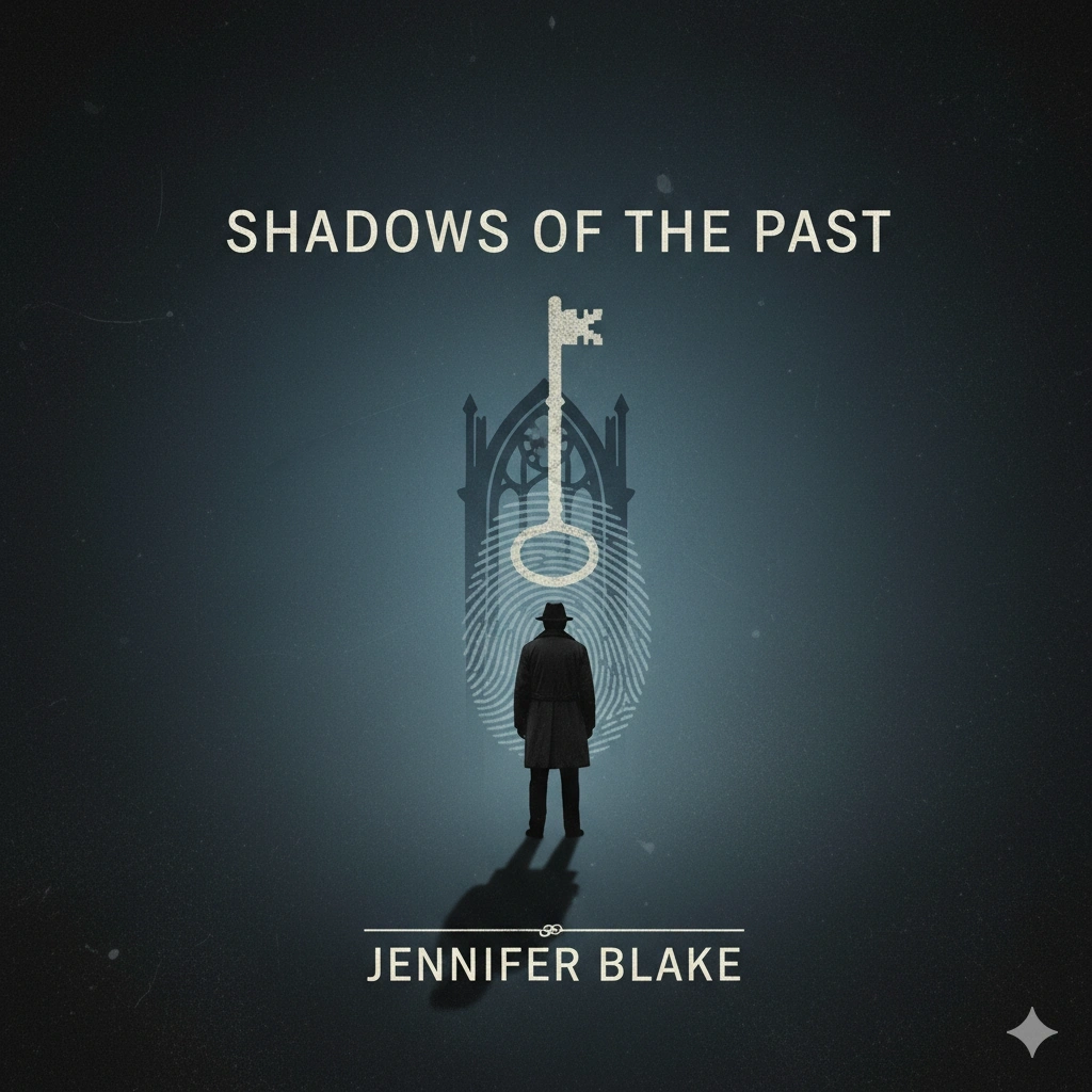Mystery Book Cover Example - Shadows of the Past