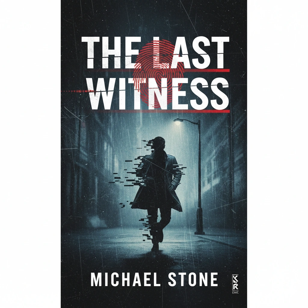 Thriller Book Cover Example - The Last Witness